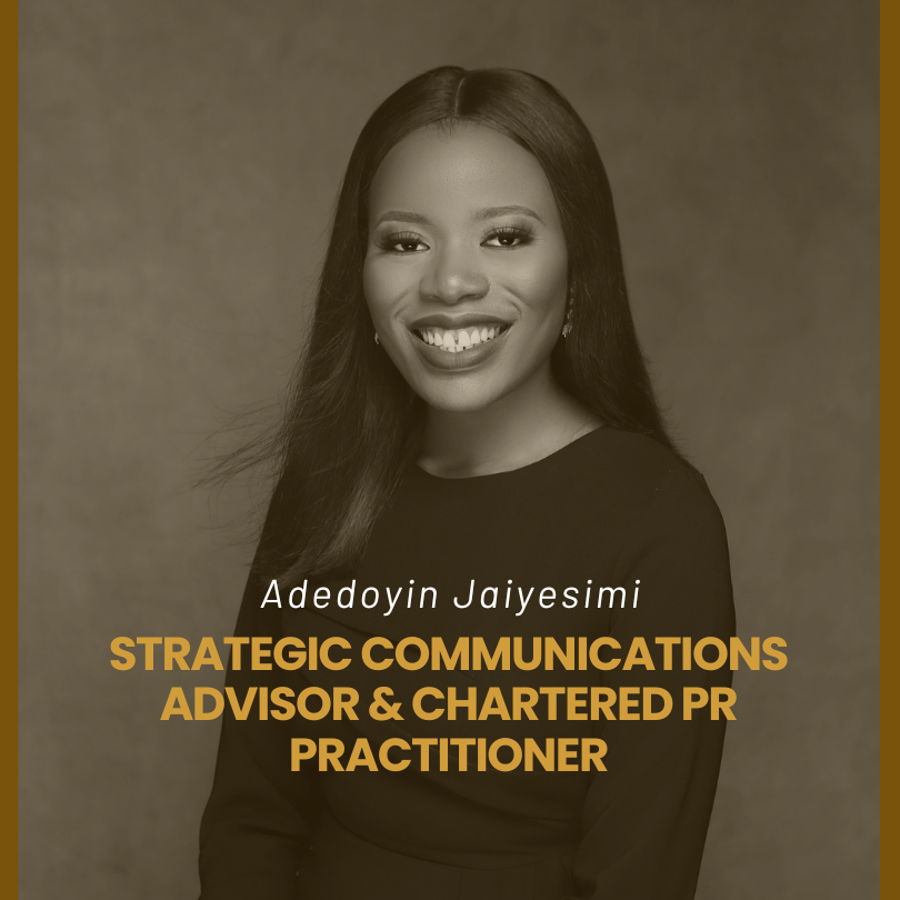 Strategic Communications Advisory Profile Adedoyin Jaiyesimi