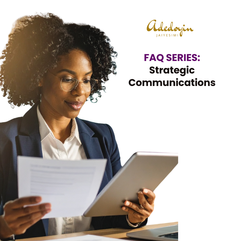 What is strategic communications