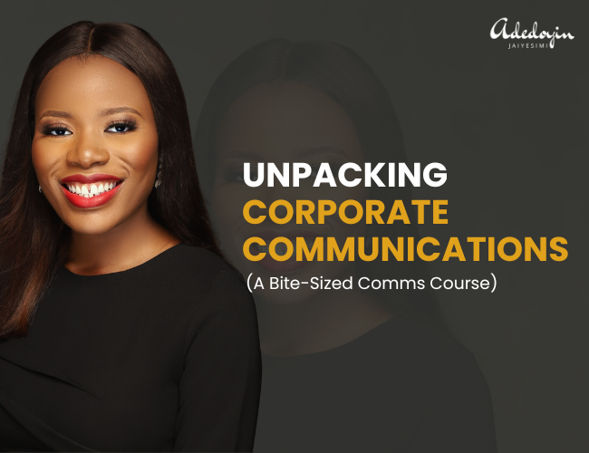 Unpacking Corporate Communications