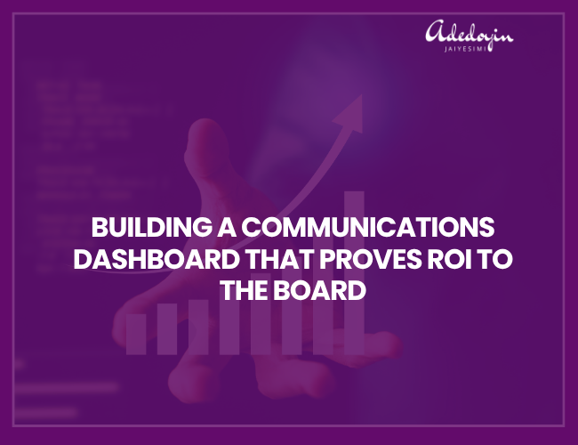 How to measure corporate communications ROI for the board?
