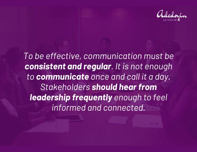 CEO visibility strategy