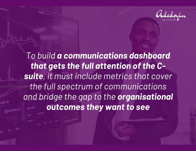 How to build a dashboard that proves comms value